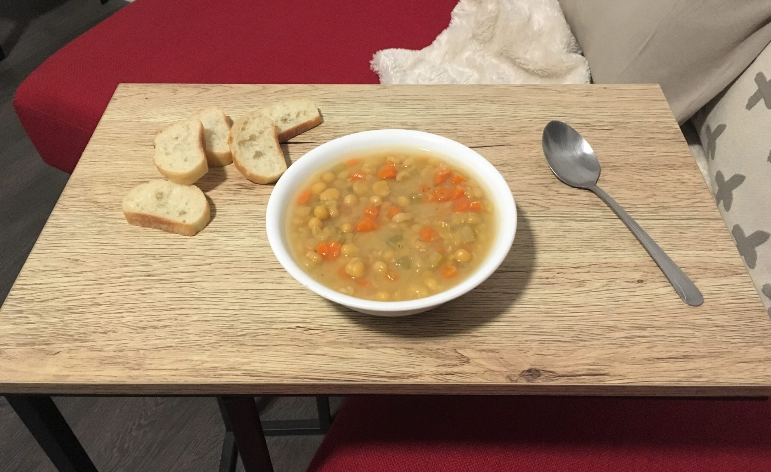 Recette de soupe aux pois à l’ancienne version végé